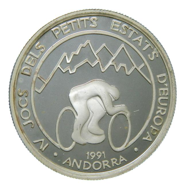 1991 - ANDORRA - 20 DINERS - CICLISTA