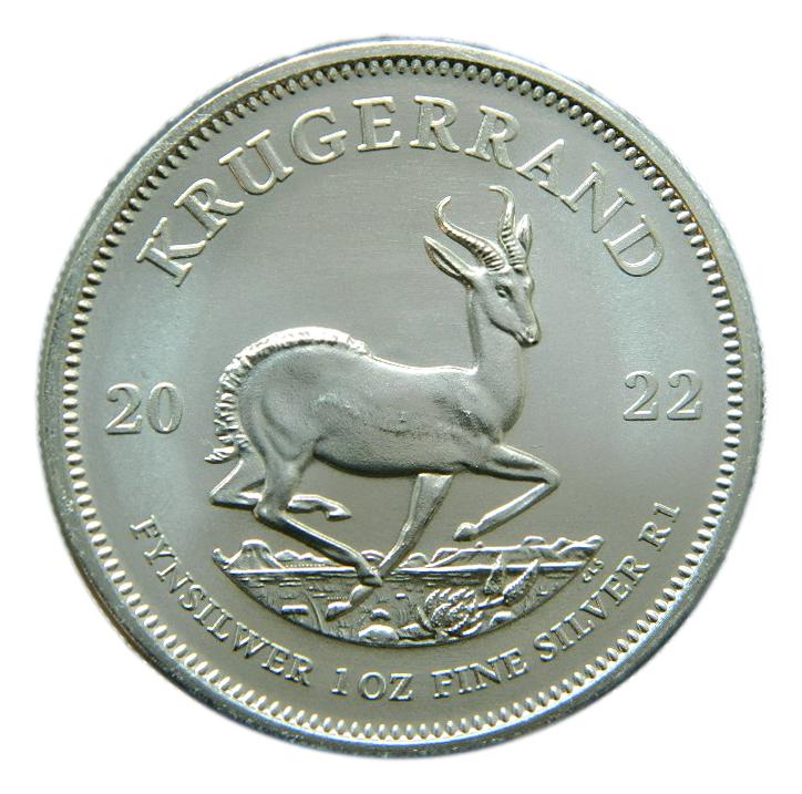 2022 - SUD AFRICA - KRUGERRAND - 1 OZ - PLATA