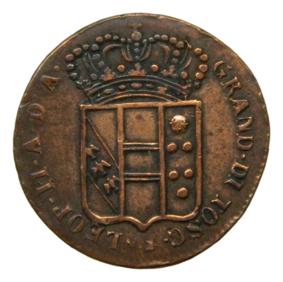 1830 - ESTADOS ITALIANOS - 5 QUATTRINI - TOSCANA - S6