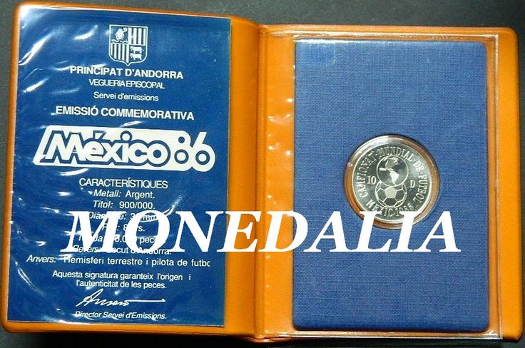 1986 - ANDORRA - 10 DINERS - MEXICO 86