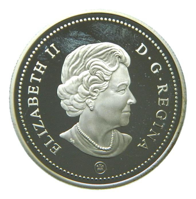 2009 - CANADA - DOLAR - VUELO - PLATA