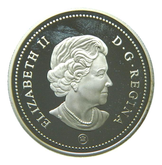 2009 - CANADA - DOLAR - VUELO - PLATA