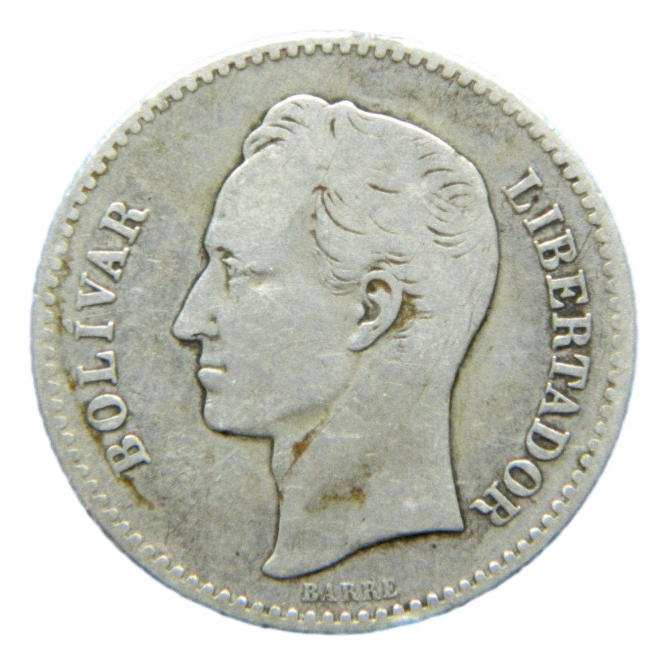 1903 - VENEZUELA - BOLIVAR - PLATA - S6