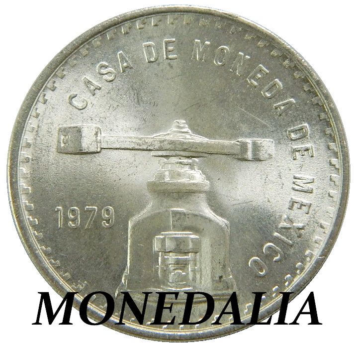 1979 - MEXICO - 1 ONZA TROY DE PLATA PURA 