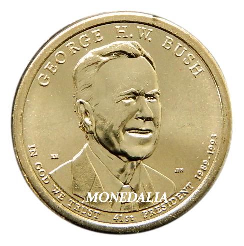 2020 P - USA - 1 DOLAR - GEORGE BUSH - PRESIDENTE 41