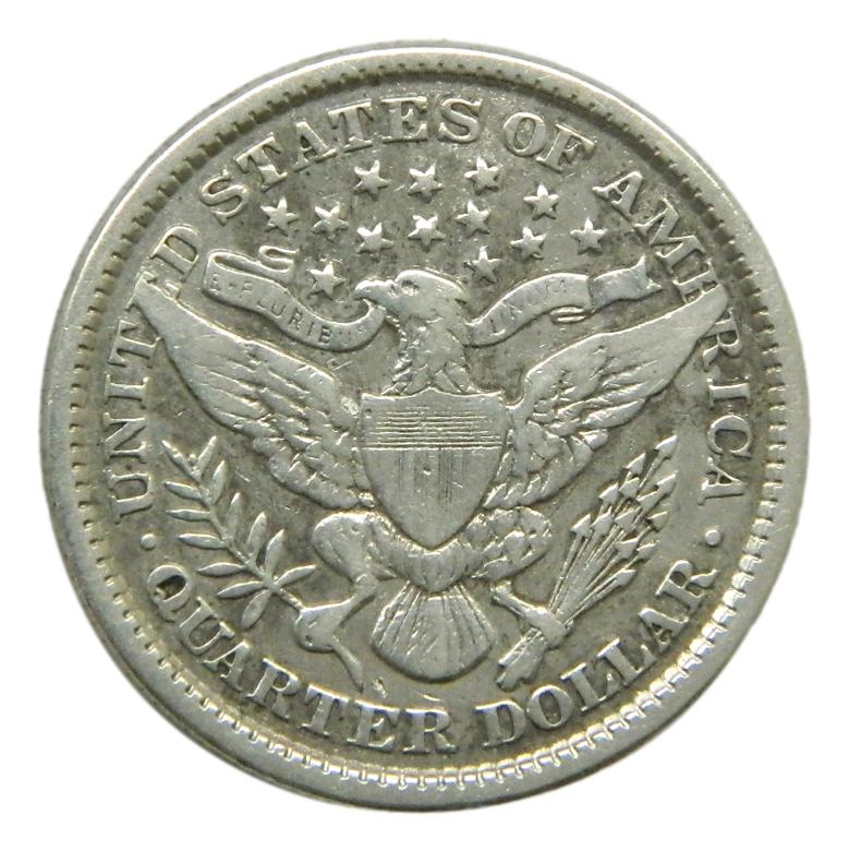 1898 - USA - 1/4 DOLAR - 1/4 DOLLAR - PLATA