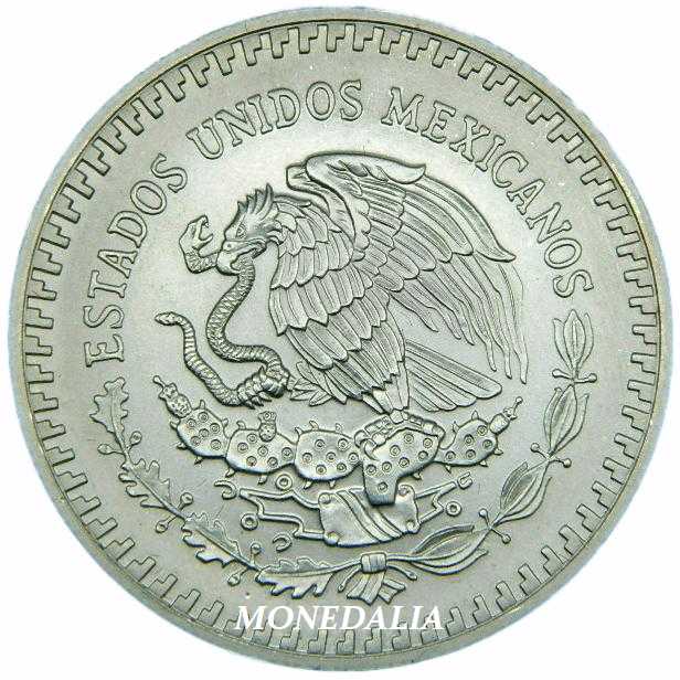 1990 - MEXICO - 1 ONZA PLATA PURA - MEJICO - MARQUITAS