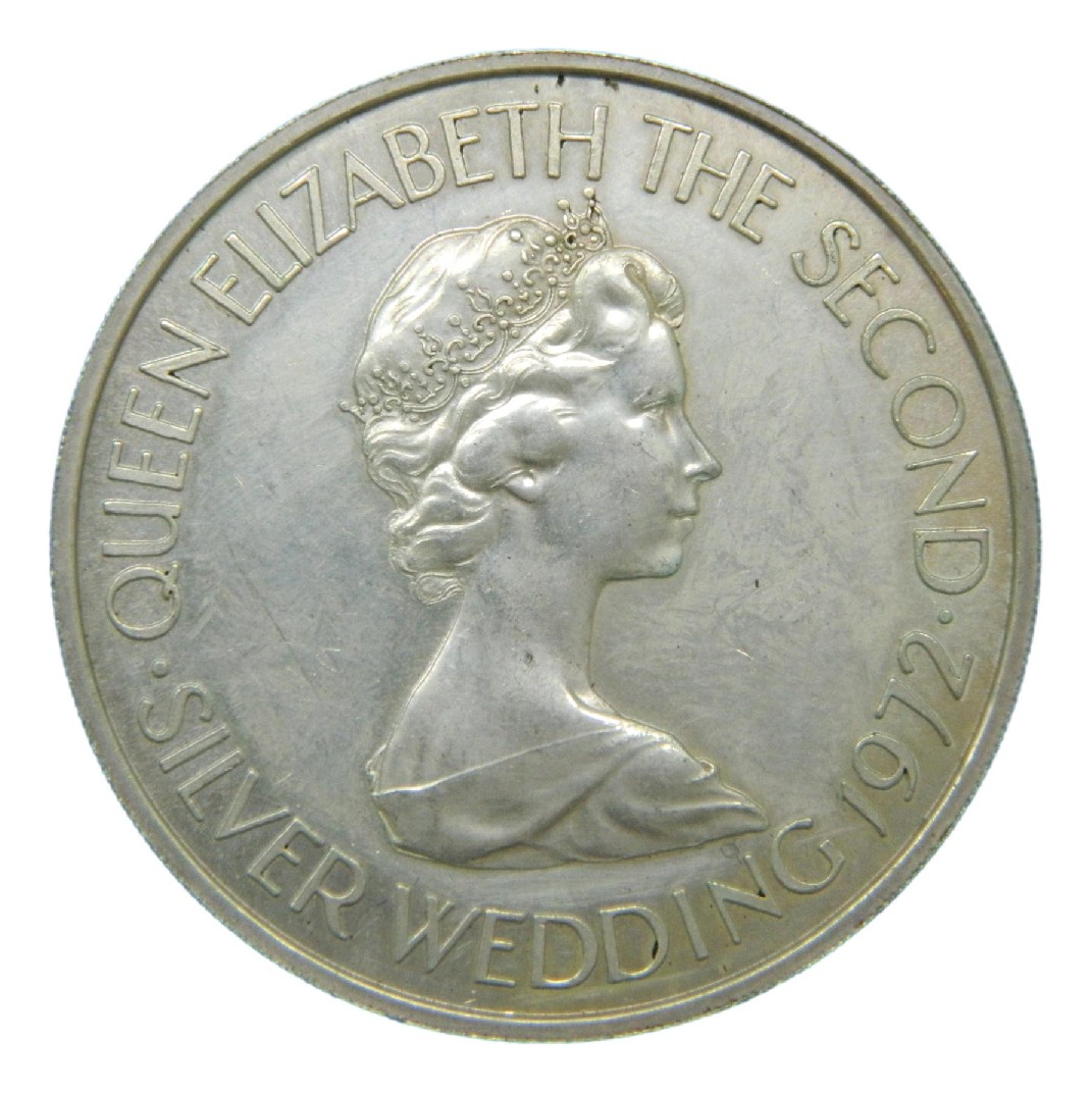 1972 - JERSEY - 2 POUNDS - 50 PENCE - ISABEL II - S6