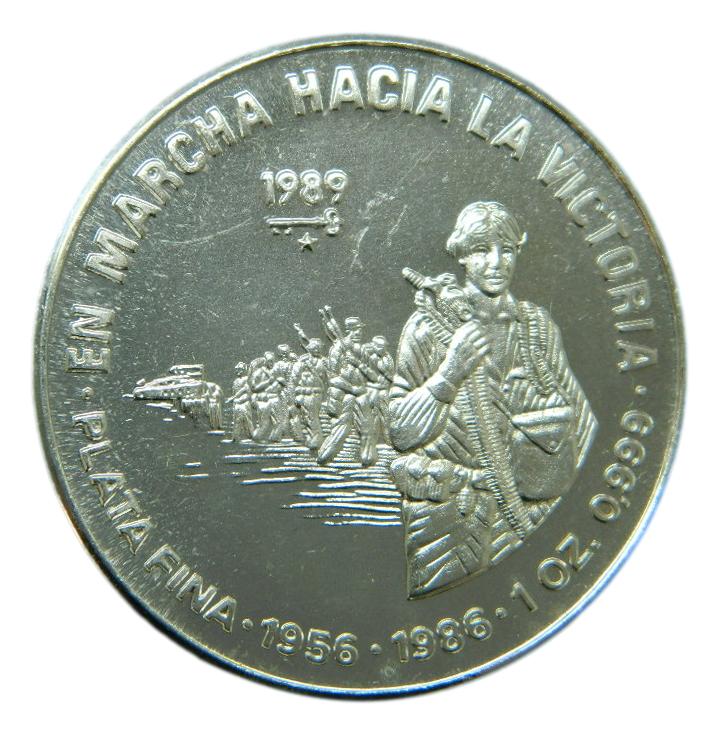 1989 - CUBA - 10 PESOS - VICTORIA 