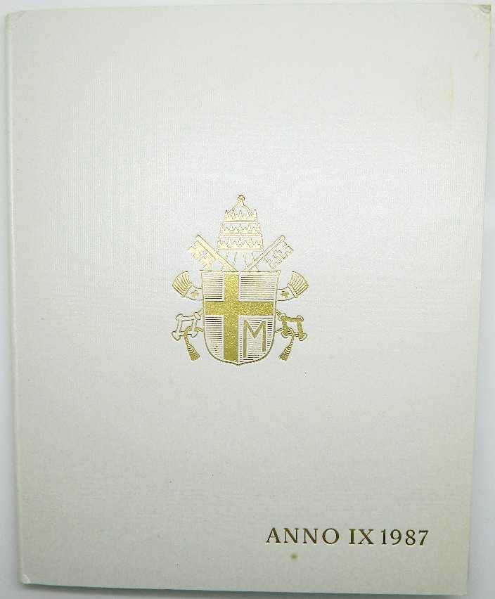 1987 - VATICANO - SET OFICIAL - LIRAS - JUAN PABLO II 