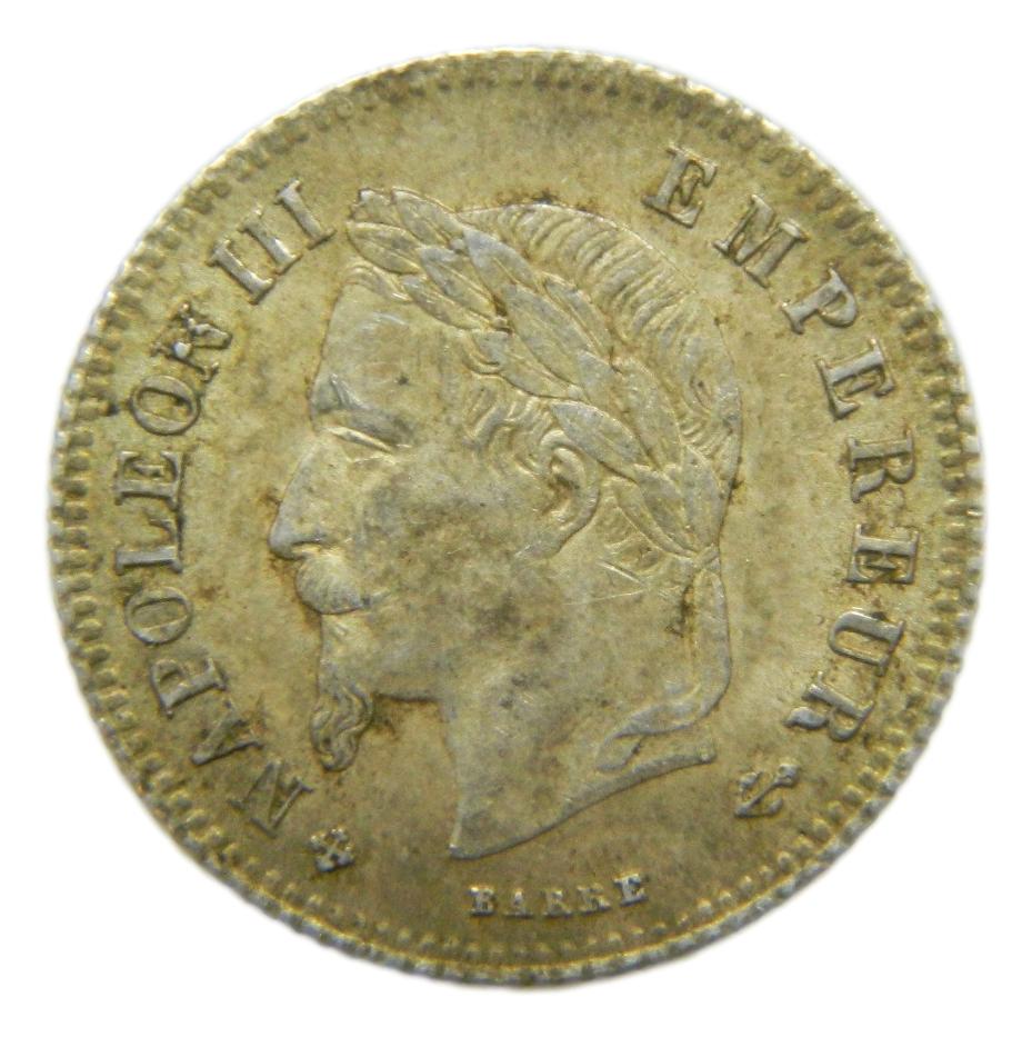 1866 BB - FRANCIA - 20 CENTIMOS - STRASBOURG - S6