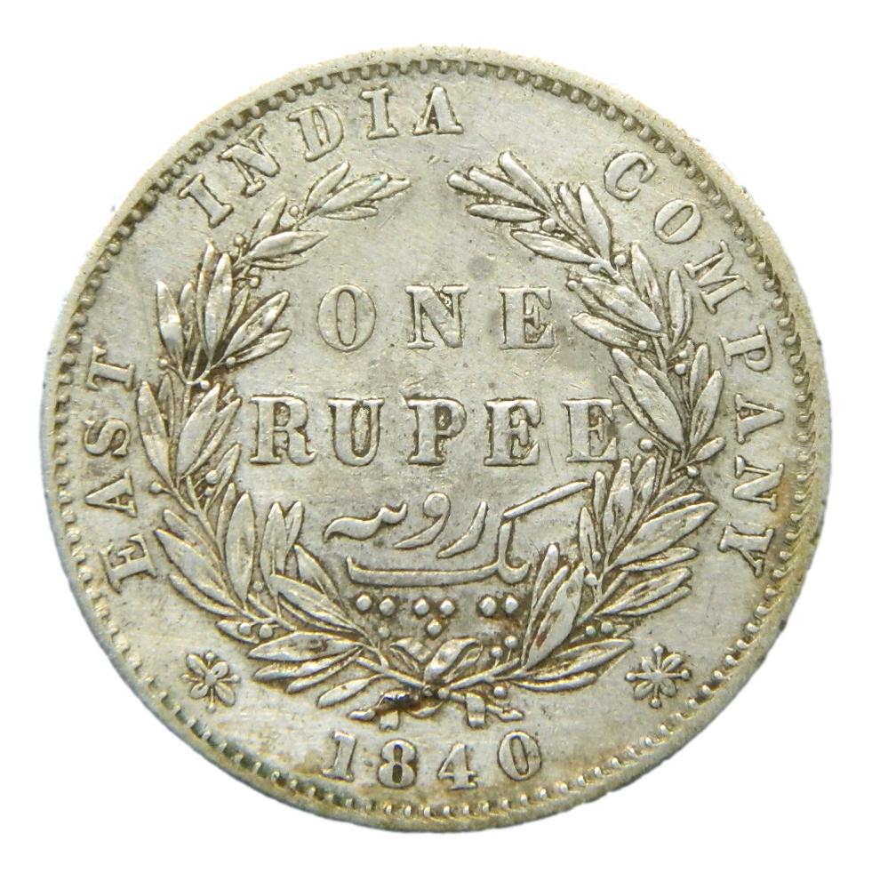 1840 - INDIA - 1 RUPIA  - VICTORIA 