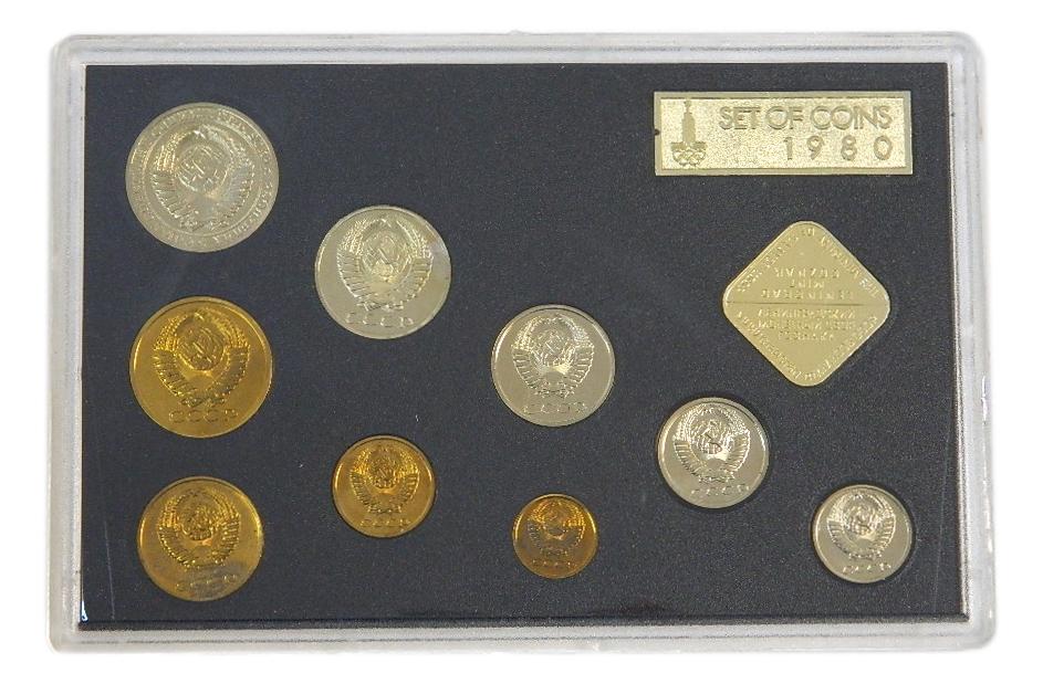 1980 - RUSIA - SET COINS USSR