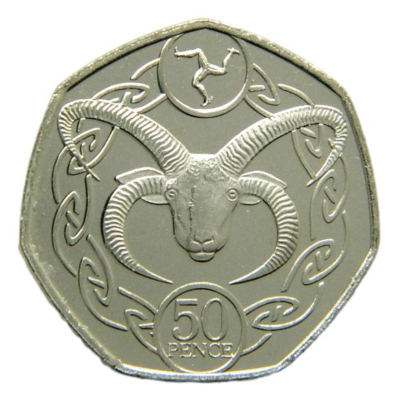 2020 - ISLA DE MAN - 50 PENCE 