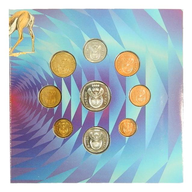 2000 - SUD AFRICA - SET 9 MONEDAS 