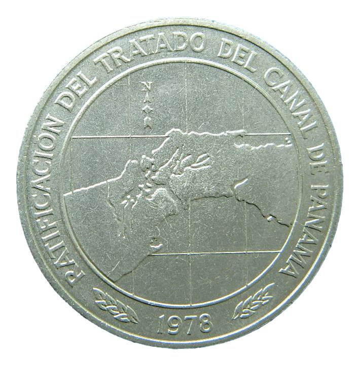 1978 - PANAMA - 10 BALBOAS - TRATADO CANAL