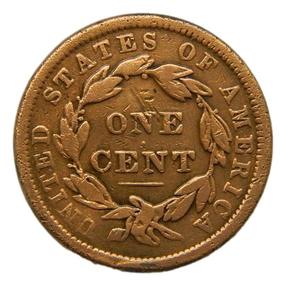 1838 - USA - 1 CENT - LIBERTY