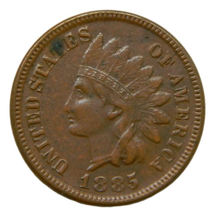 1885 - USA - 1 CENT - INDIAN HEAD
