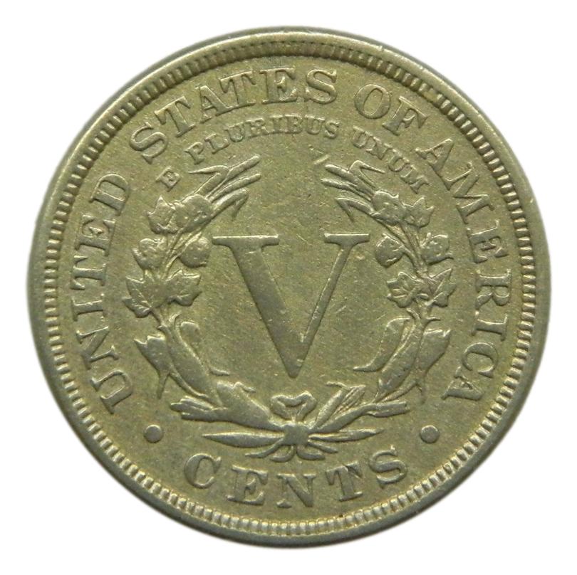 1898 - USA - 5 CENTS 
