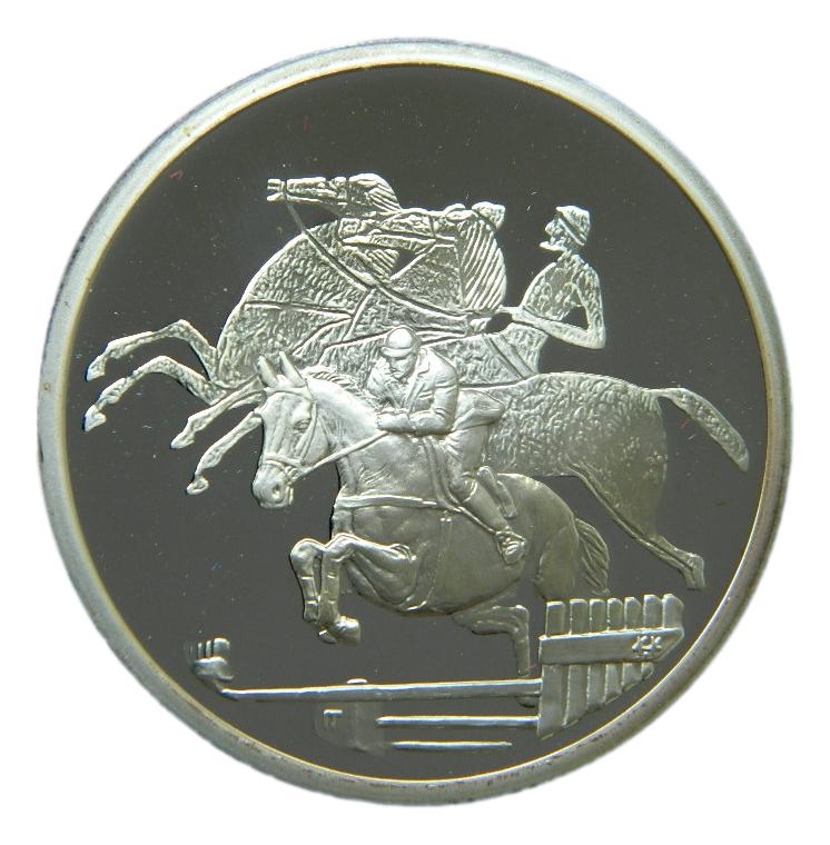 2004 - GRECIA - 10 EURO - EQUITACION - PLATA