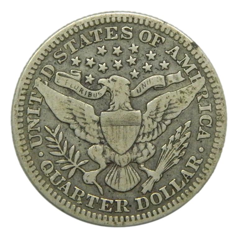 1908 - USA - 1/4 DOLLAR - PLATA - 1/4 DOLAR