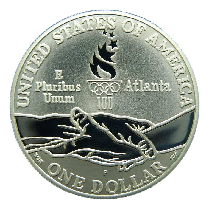 1995 - USA - DOLLAR - CICLISMO - PLATA
