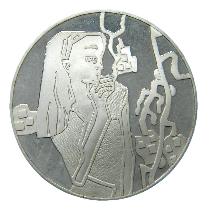 1990 - AUSTRIA - 500 SCHILLING - OSKAR KOKOSCHKA- KM#2994