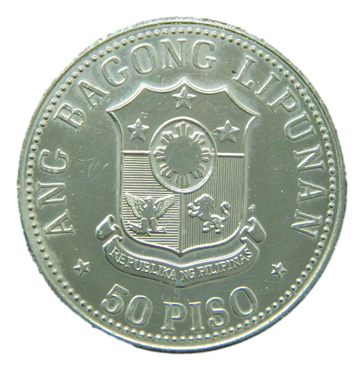 1977 - FILIPINAS - 50 PISO - PLATA