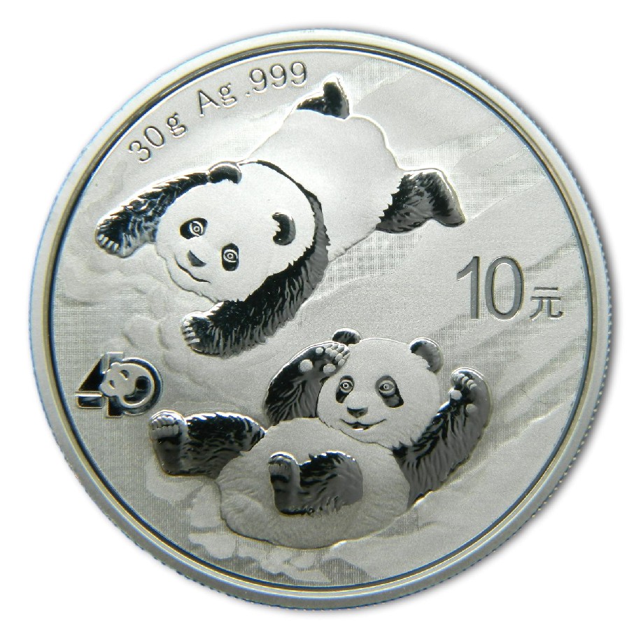 2022 - CHINA - 10 YUAN - PANDA - PLATA