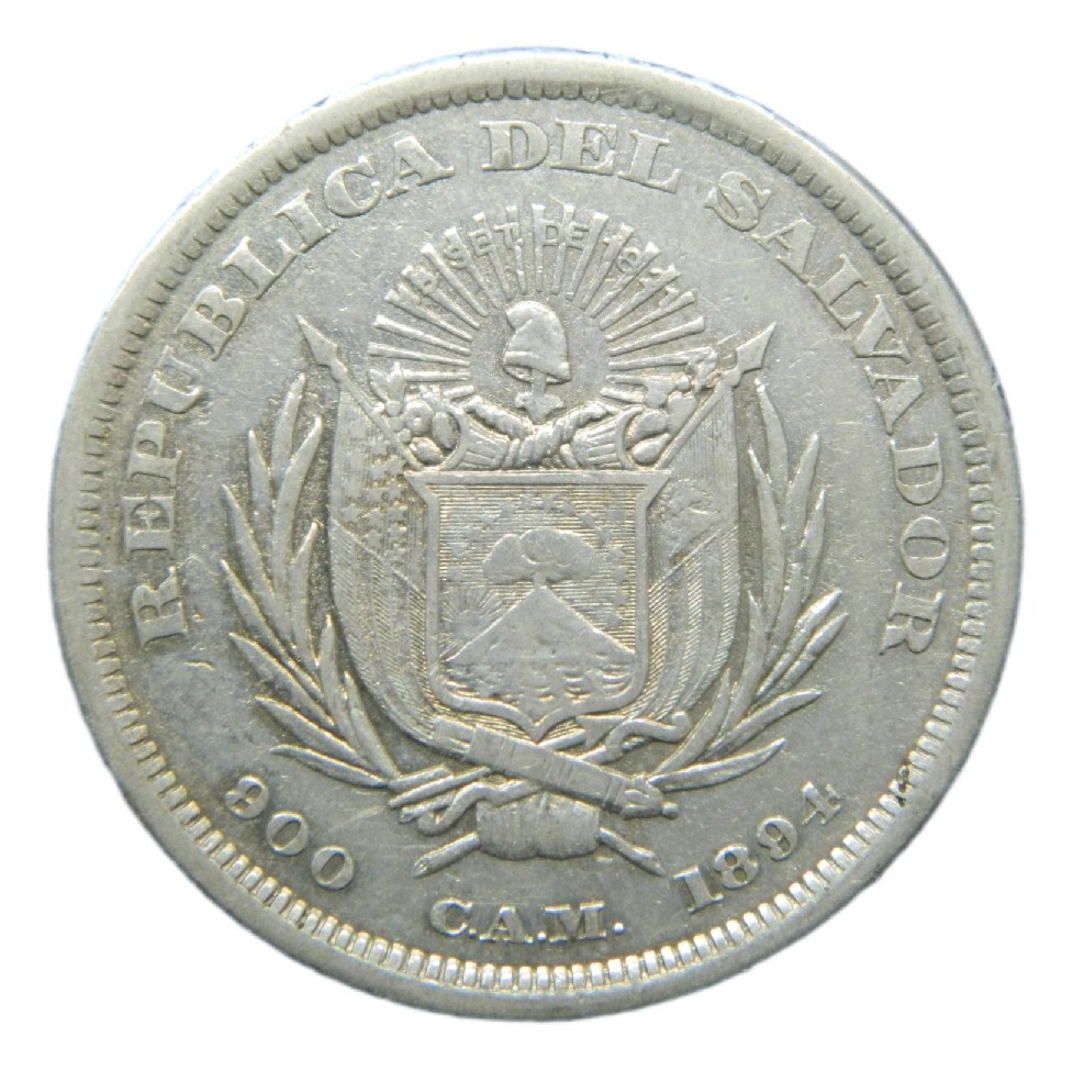 1894 - EL SALVADOR - PESO - COLON - S6