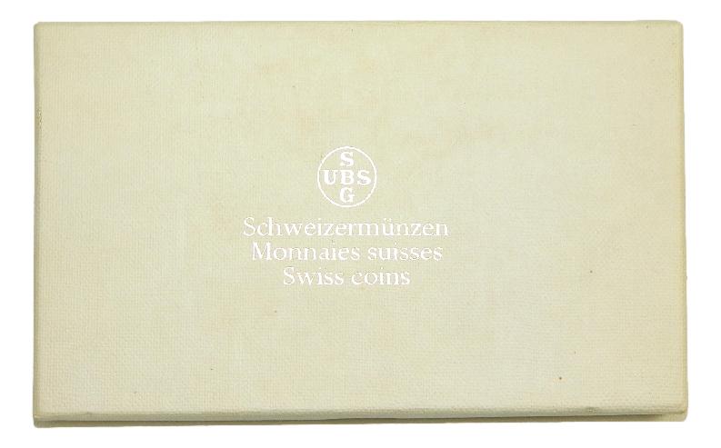 1975 - SUIZA - SET 9 MONEDAS - SWITZERLAND
