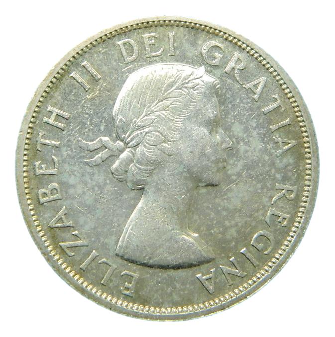 1959 - CANADA - DOLLAR - ELIZABETH II - PLATA