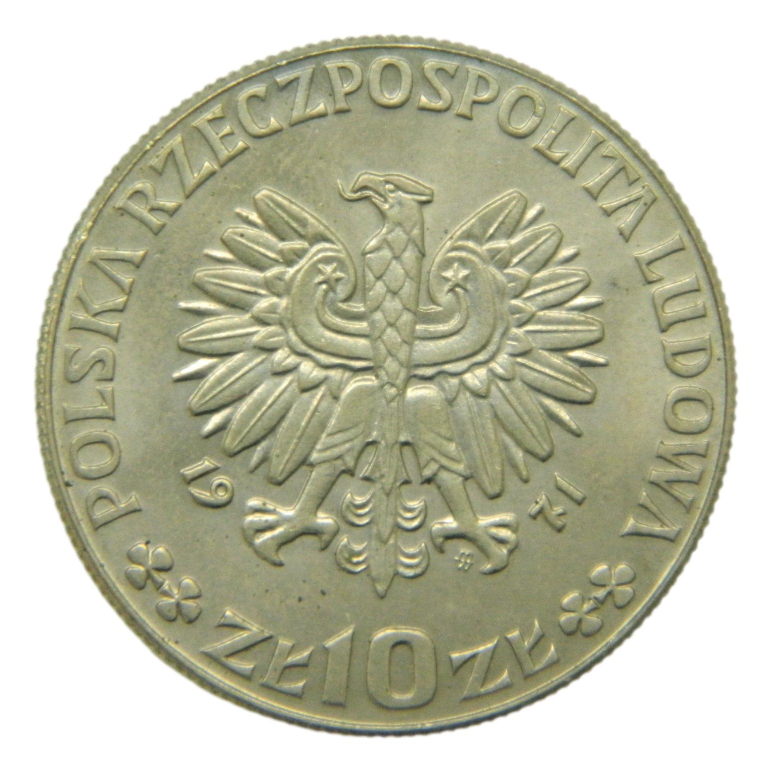 1971 - POLONIA - 10 ZLOTYCH - SC - S6