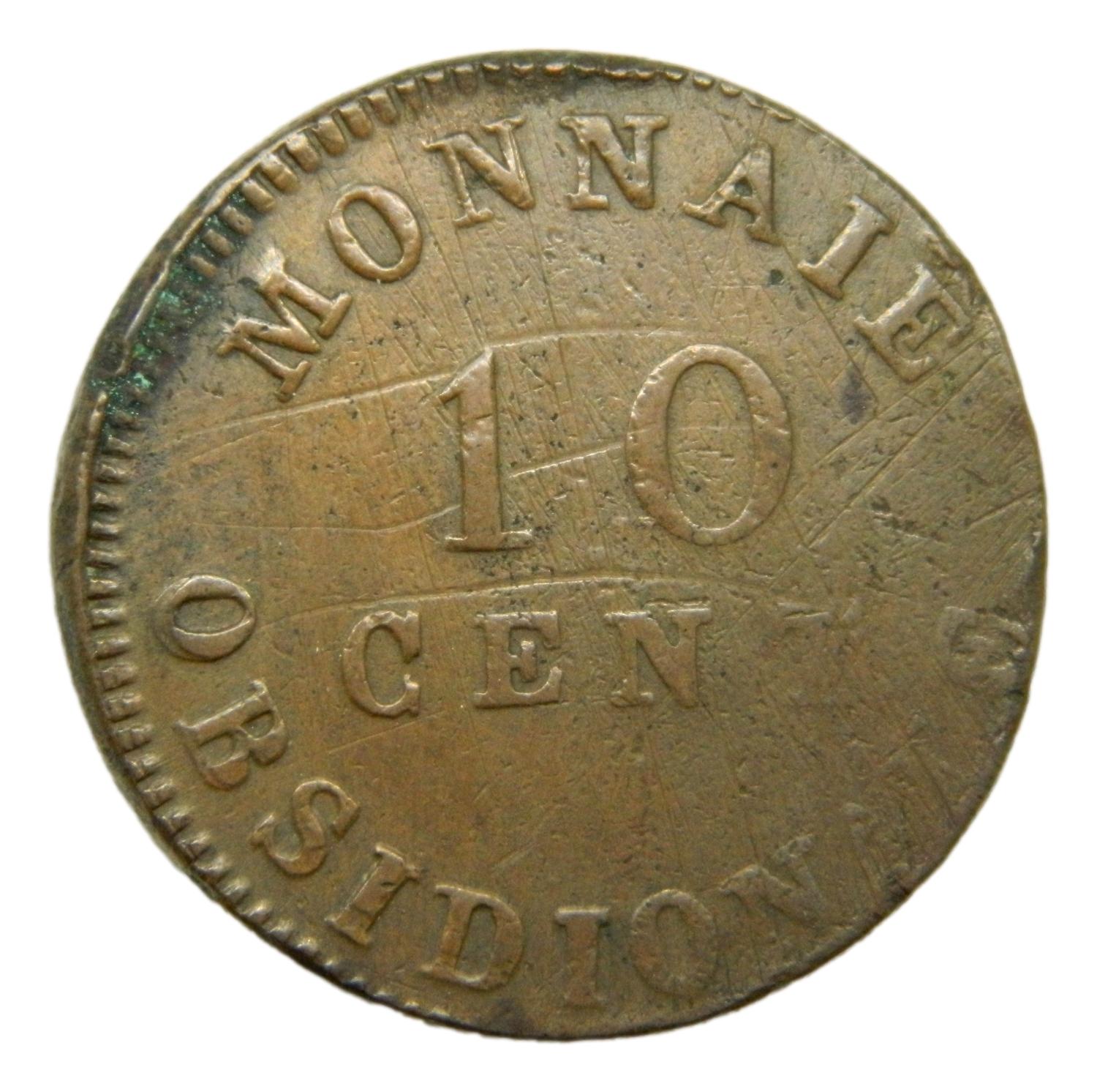 1814 - FRANCIA - 10 CENTIMOS - S6