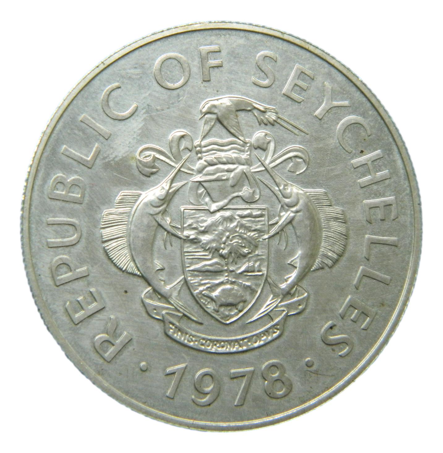 1978 - SEYCHELLES - 50 RUPIAS - PLATA