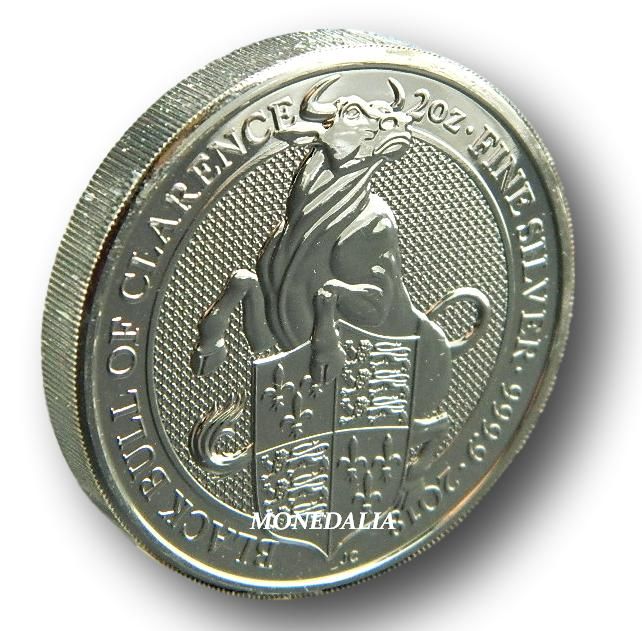 2018 - GRAN BRETAÑA - TORO - 2 ONZAS