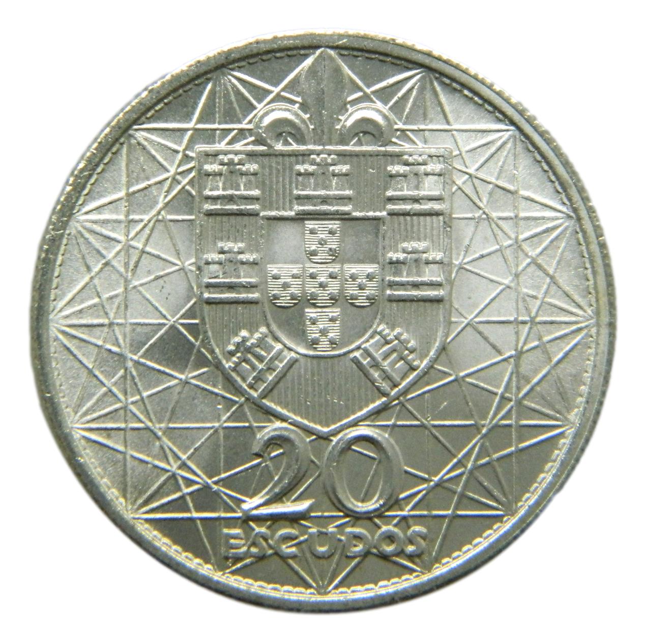 1966 - PORTUGAL - 20 ESCUDOS - PUENTE SALAZAR