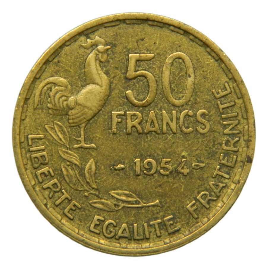 1954 - FRANCIA - 50 FRANCOS - MBC - S6