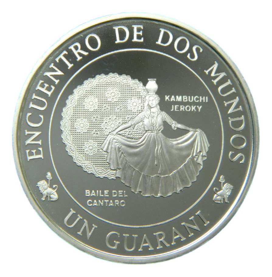 1997 - PARAGUAY - 1 GUARANI - IBEROAMERICANA - DANZAS
