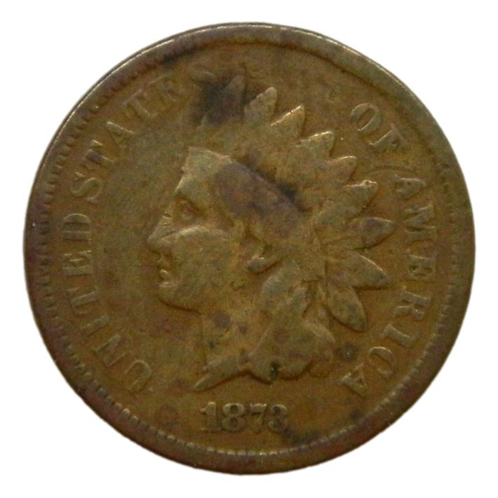 1873 - USA - 1 CENT - INDIAN HEAD