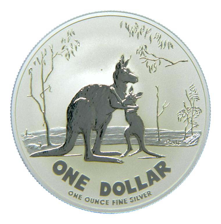 2007 - AUSTRALIA - CANGURO - 1 ONZA DE PLATA 