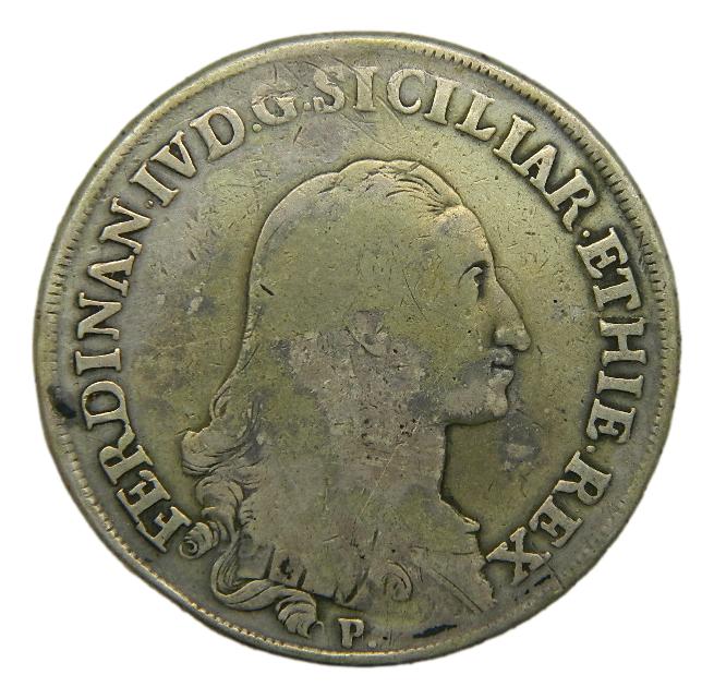 1790 AP PM - FERNANDO VII - 120 GRANA - ITALIA 