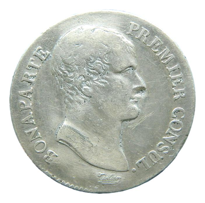 AN XI - FRANCIA - 5 FRANCS - BONAPARTE 