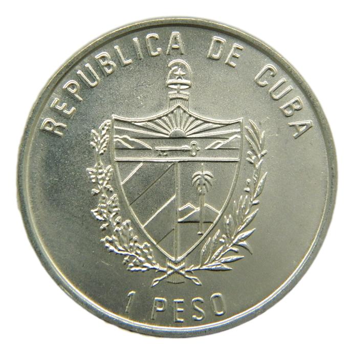 1993 - CUBA - 1 PESO - CHALICOTERIUM