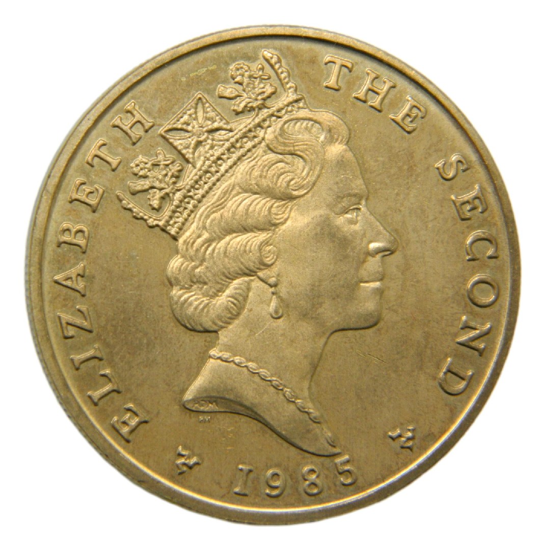 1985 AA - ISLA DE MAN - 5 POUNDS - SC - S6