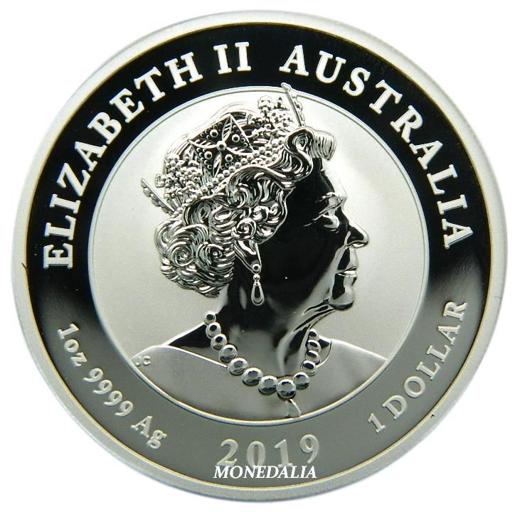 2019 - AUSTRALIA - MOON LANDING - 1 OZ