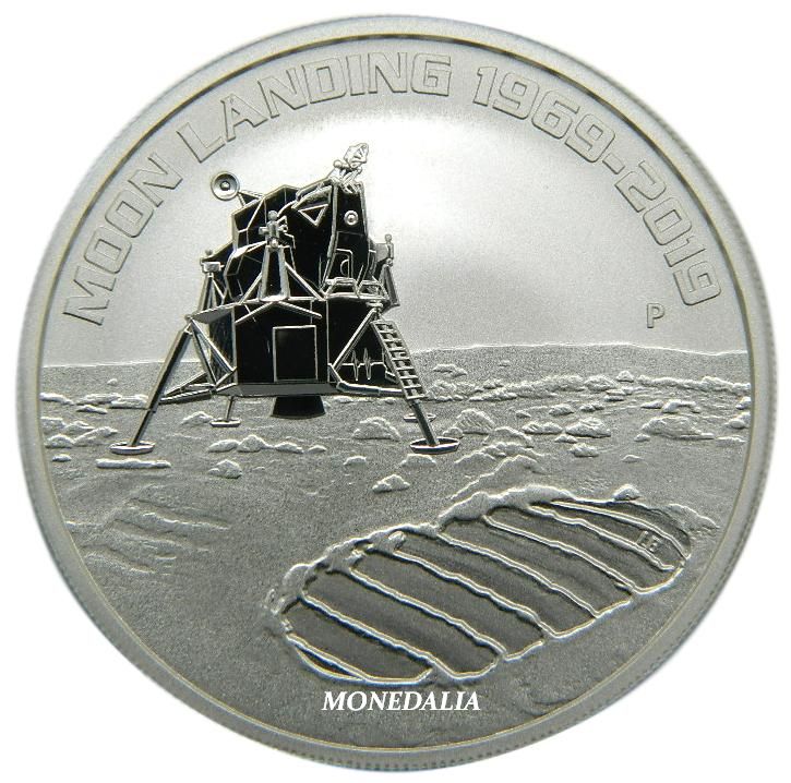 2019 - AUSTRALIA - MOON LANDING - 1 OZ