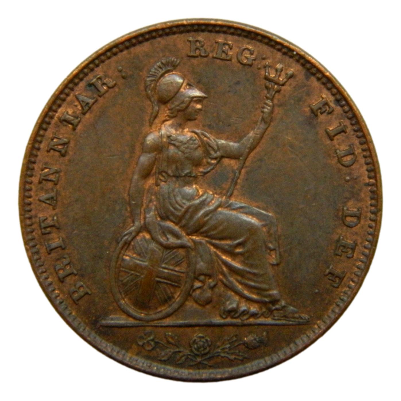 1840 - GRAN BRETAÑA - FARTHING - VICTORIA - S6