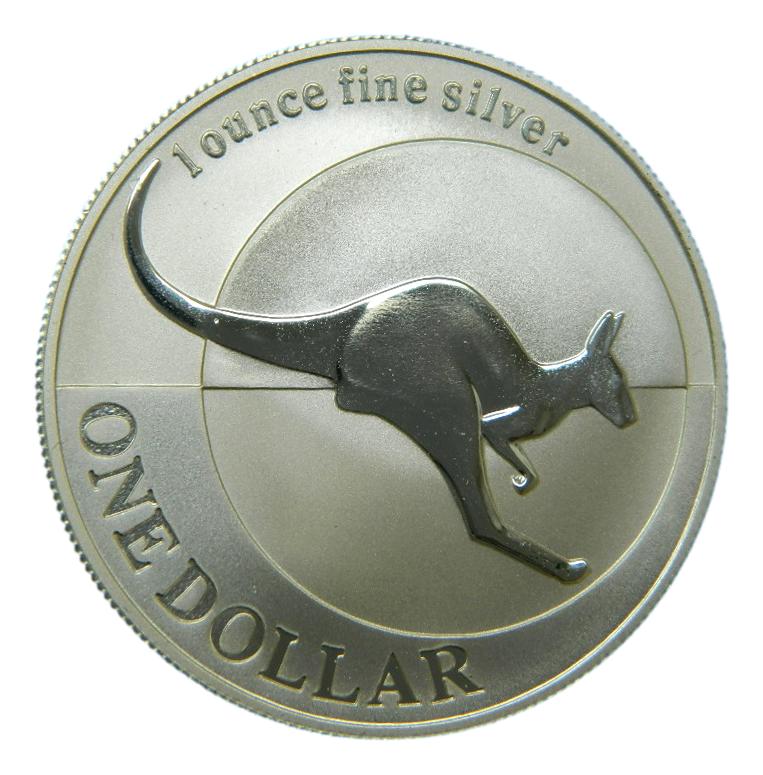 2004 - AUSTRALIA - CANGURO - 1 ONZA PLATA 