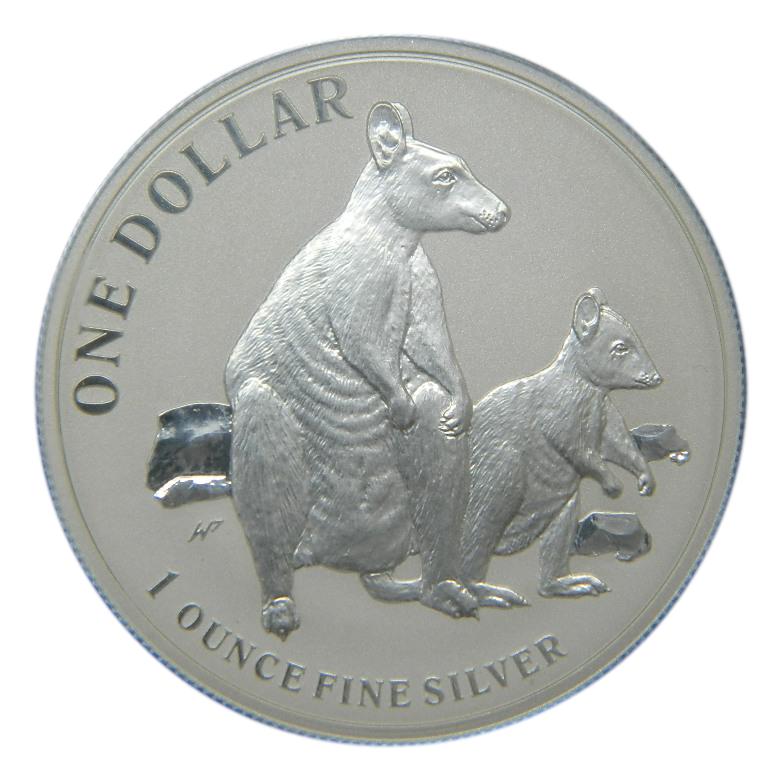 2011 - AUSTRALIA - CANGURO - ONZA PLATA